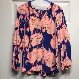 XS Lilly Pulitzer Elsa Blouse